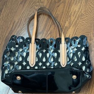 Black and Tan Women's Tote Bag